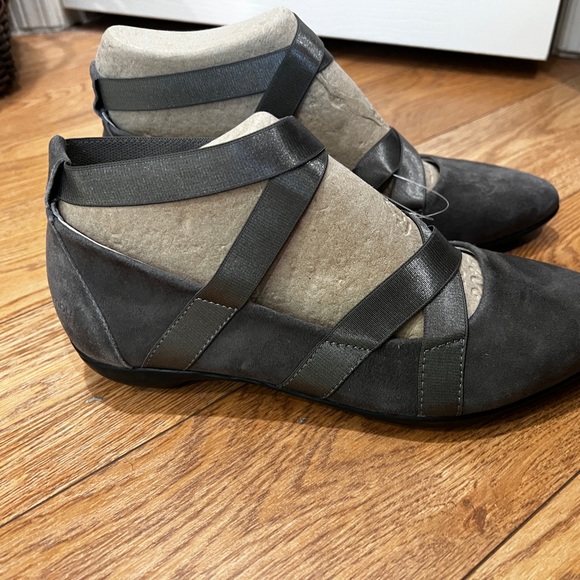 Jambu Shoes - Jambu Rumson Too Gray Ballet Flat New Sz 9.5
